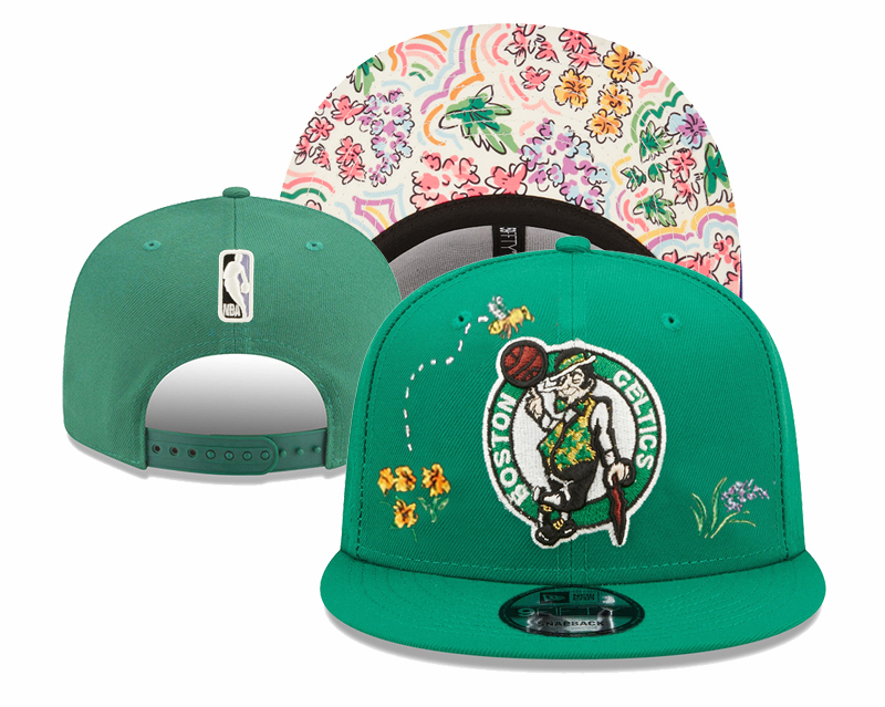 NBA Boston Celtics green caps nt 1