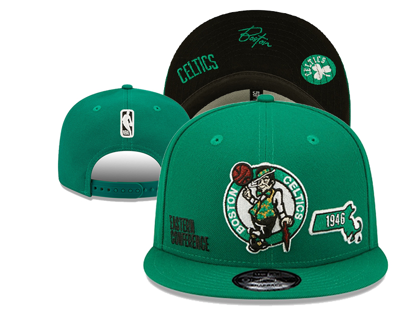 NBA Boston Celtics green caps nt