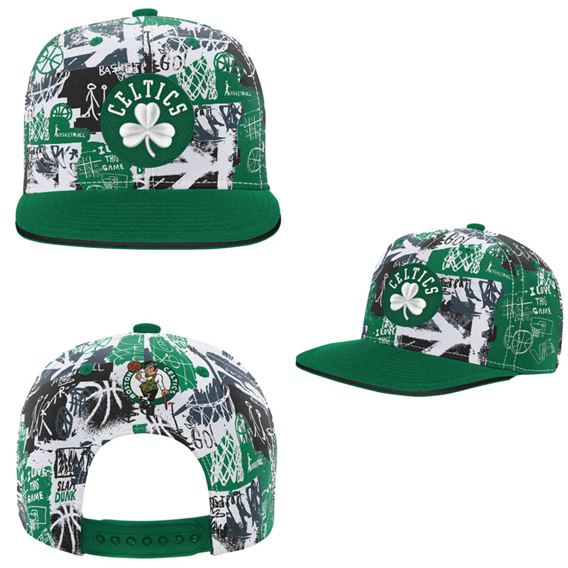 NBA Boston Celtics green caps tx 1