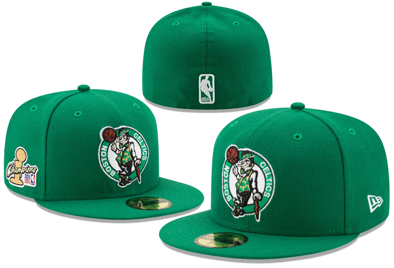 NBA Boston Celtics green caps ty