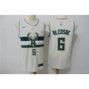 NBA Bucks 6 Eric Bledsoe Cream City Edition Nike Men Jersey