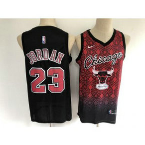 NBA Bulls 23 Michael Jordan Salute To Service Men Jersey