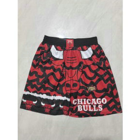 NBA Bulls Red Just Don Shorts