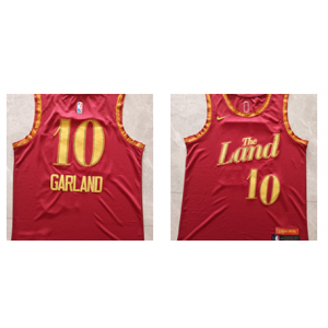 NBA Cavaliers 10 Darius Garland 2023 City Nike Men Jersey