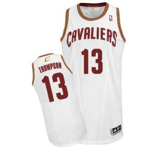 NBA Cavaliers 13 Tristan Thompson White Revolution 30 Men Jersey