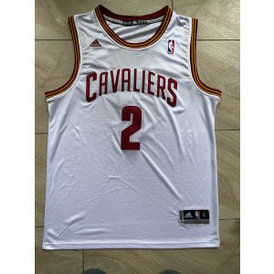 NBA Cavaliers 2 IRVING White Adidas Men Jersey