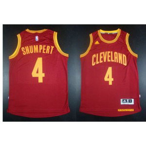 NBA Cavaliers 4 Iman Shumpert Red Revolution 30 Men Jersey