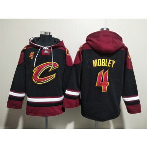 NBA Cavaliers 4 Mobley Black Hoodie Sweatshirt