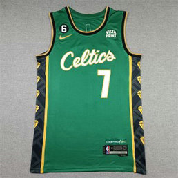 NBA Celtic 7 Jaylen Brown Gren 2022-23 New Nike Men Jersey