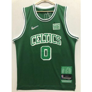 NBA Celtics 0 Jayson Tatum Green 2021 City Nike Men Jersey