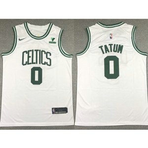 NBA Celtics 0 Jayson Tatum White Nike Men Jersey 1