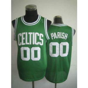 NBA Celtics 00 Robert Parish Green Throwback Men Jersey