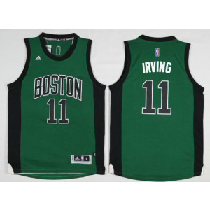 NBA Celtics 11 Kyrie Irving Green Adidas Men Jersey