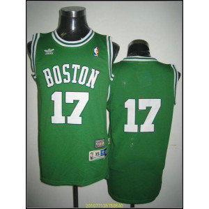 NBA Celtics 17 John Havlicek Green Throwback Men Jersey