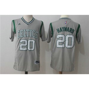 NBA Celtics 20 Gordon Hayward Gray Pride Swingman Men Jersey