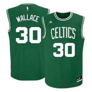 NBA Celtics 30 Rasheed Wallace Green Swingman Men Jersey