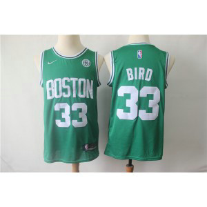 NBA Celtics 33 Larry Bird Green Nike Swingman Men Jersey