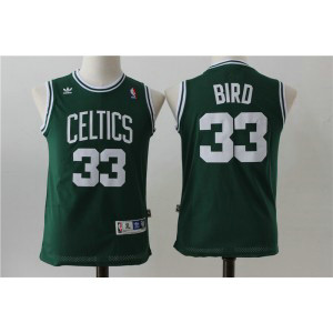 NBA Celtics 33 Larry Bird Green Youth Jersey
