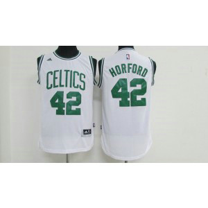 NBA Celtics 42 Al Horford White Men Jersey
