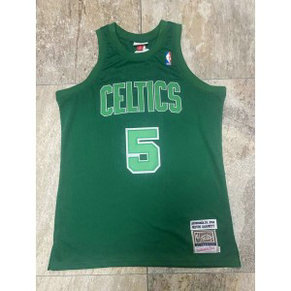 NBA Celtics 5 Garnett Retro Green Thorwback Men Jersey