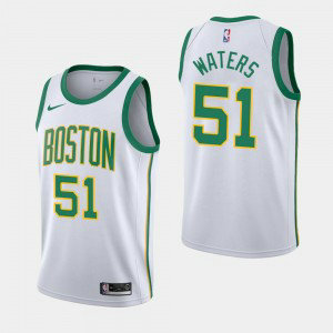 NBA Celtics 51 Tremont Waters White City Edition Nike Men Jersey