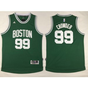 NBA Celtics 99 Jae Crowder Green Men Jersey