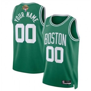 NBA Celtics Customized Kelly Green 2024 Finals Nike Men Jersey
