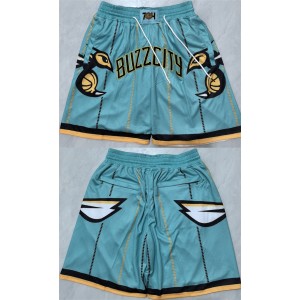NBA Charlotte Hornets Teal Shorts (Run Small)
