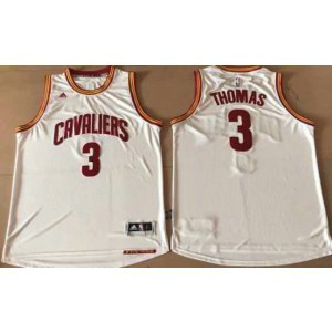NBA Cleveland Cavaliers 3 Isaiah Thomas White Men Jersey