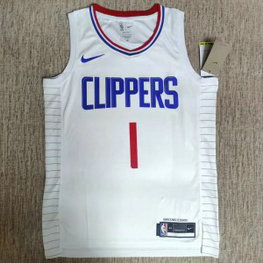 NBA Clippers 1 Harden White Nike Men Jersey