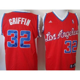 NBA Clippers 32 Blake Griffin 2011 New Style Red Revolution 30 Men Jersey