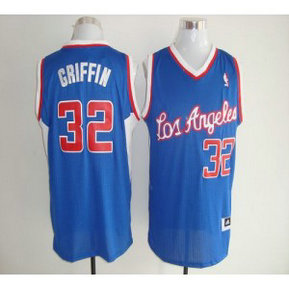 NBA Clippers 32 Blake Griffin Blue Revolution 30 Men Jersey