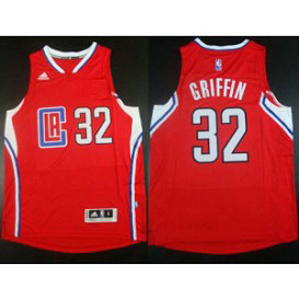 NBA Clippers 32 Blake Griffin Red Men Jersey