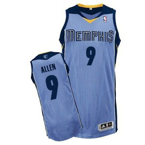 NBA Grizzlies 9 Tony Allen Light Blue Revolution 30 Men Jersey