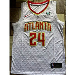 NBA Hawks 24 Bruno Fernando White Men Jersey
