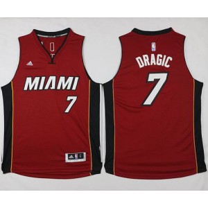 NBA Heat 7 Goran Dragic Red Men Jersey