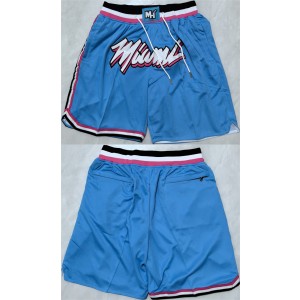 NBA Heat Blue Shorts (Run Small)