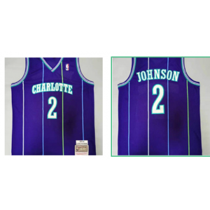 NBA Hornets 2 LaMelo Ball Purple Men Jersey