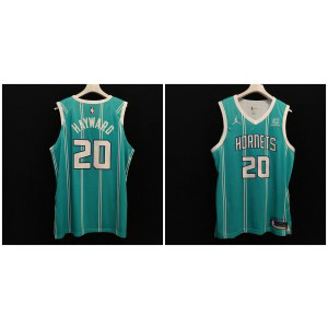NBA Hornets 20 Hayward Blue New AU Style Men Jersey