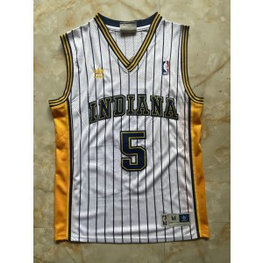 NBA Indiana Pacers 5 Rose White Men Jersey