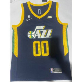 NBA Jazz 0 Clarkson Blue Nike Men Jersey