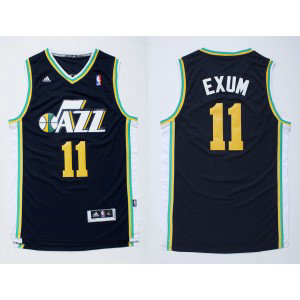 NBA Jazz 11 Dante Exum Blue Men Jersey