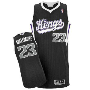 NBA Kings 23 Ben McLemore Black Revolution 30 Men Jersey
