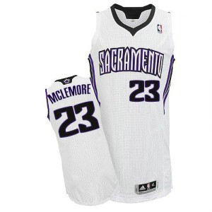 NBA Kings 23 Ben McLemore White Revolution 30 Men Jersey