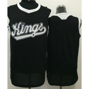 NBA Kings Blank Black Revolution 30 Men Jersey