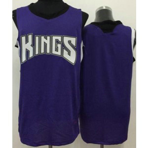 NBA Kings Blank Purple Revolution 30 Men Jersey