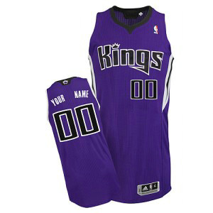 NBA Kings Purple Customized Men Jersey