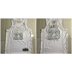 NBA Lakers 23 James White MVP Nike Men Jersey