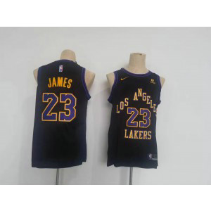 NBA Lakers 23 Lebron James Nike Youth Jersey