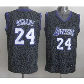 NBA Lakers 24 Kobe Bryant Purple Crazy Light Men Jersey